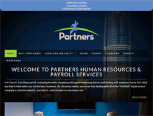 Tablet Screenshot of partners-hr.com